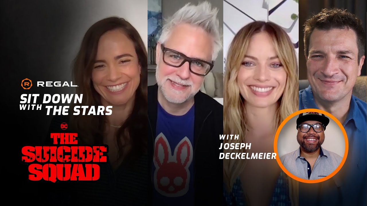 Sit Down with the Stars of The Suicide Squad! Feat. Joseph Deckelmeier