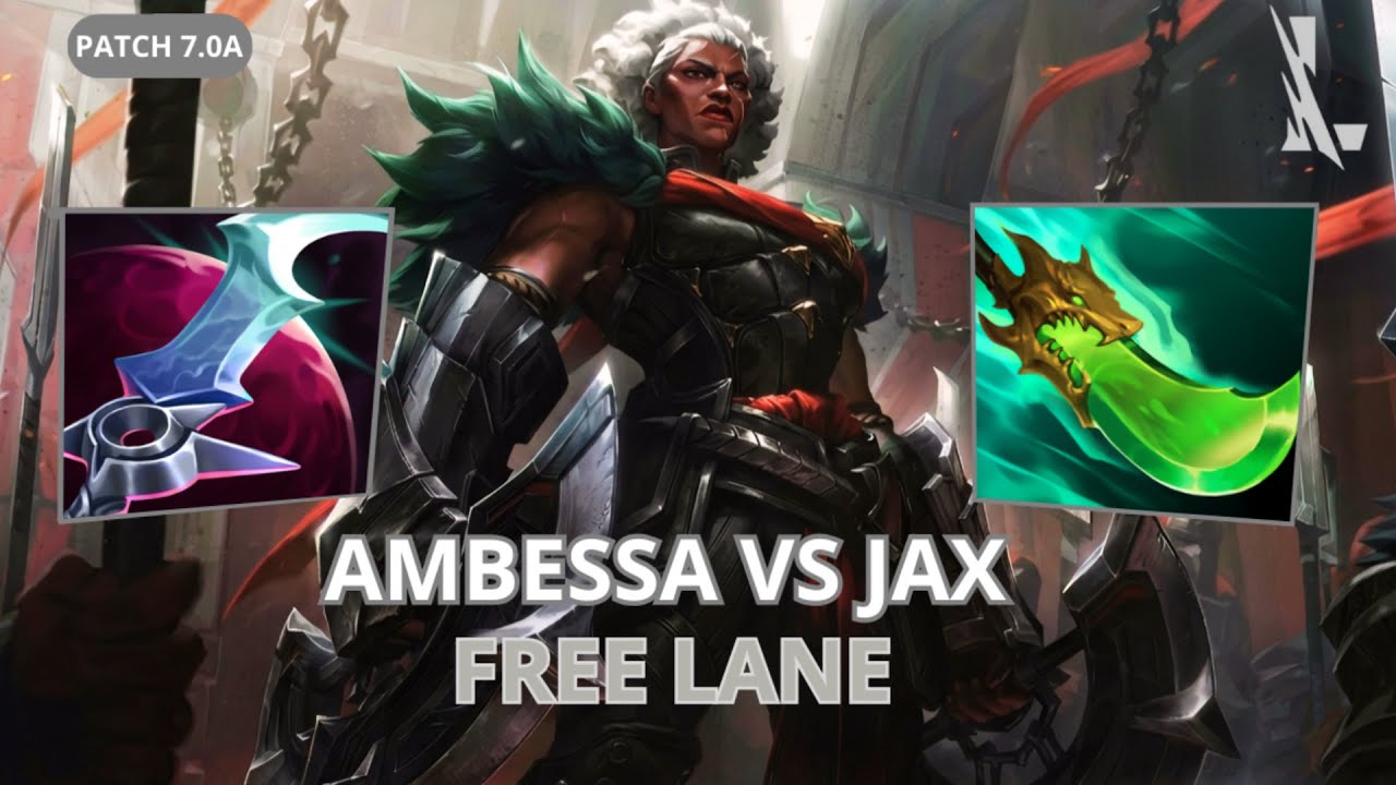 AMBESSA FICOU FORTE DE SHOJIN? -- WILD RIFT