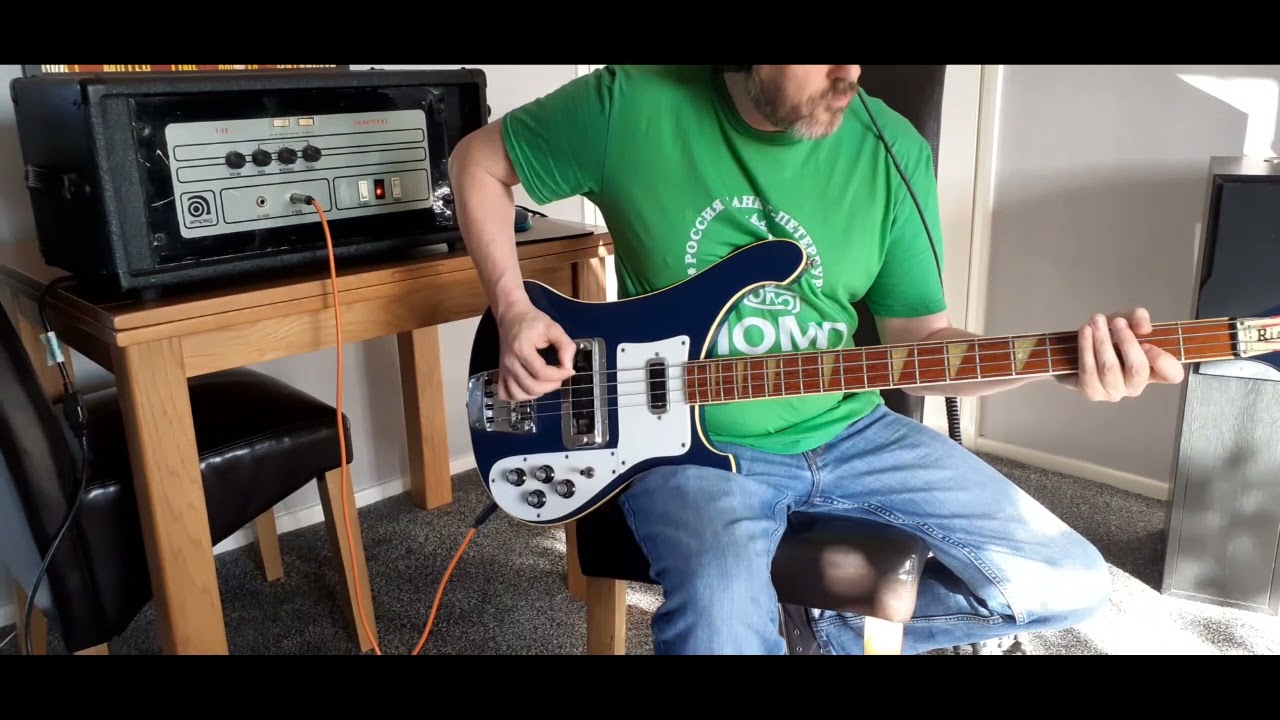Sisters of Mercy   Lucretia my reflection (Bass Cover)