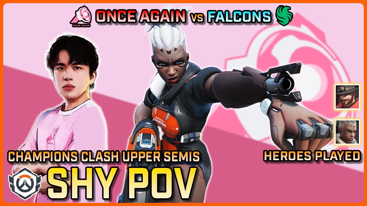 [ Shy ] Once Again vs Team Falcons | Upper Semis | Champions Clash