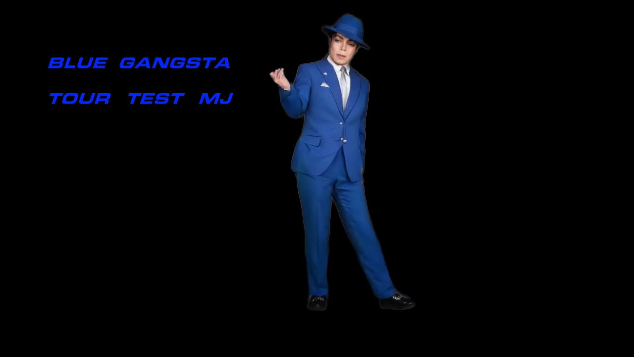 “Michael Jackson Comes Alive! Blue Gangsta  Tour Dance Test ”