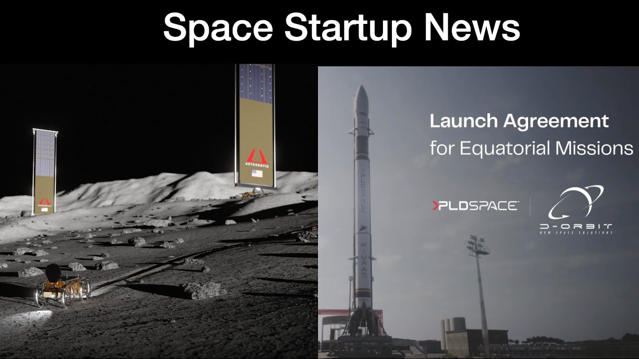 Space Startup News: Starpath, Astrobotic LunaGrid, PLD Space & D-Orbit, InnoSpace Preps  to Launch