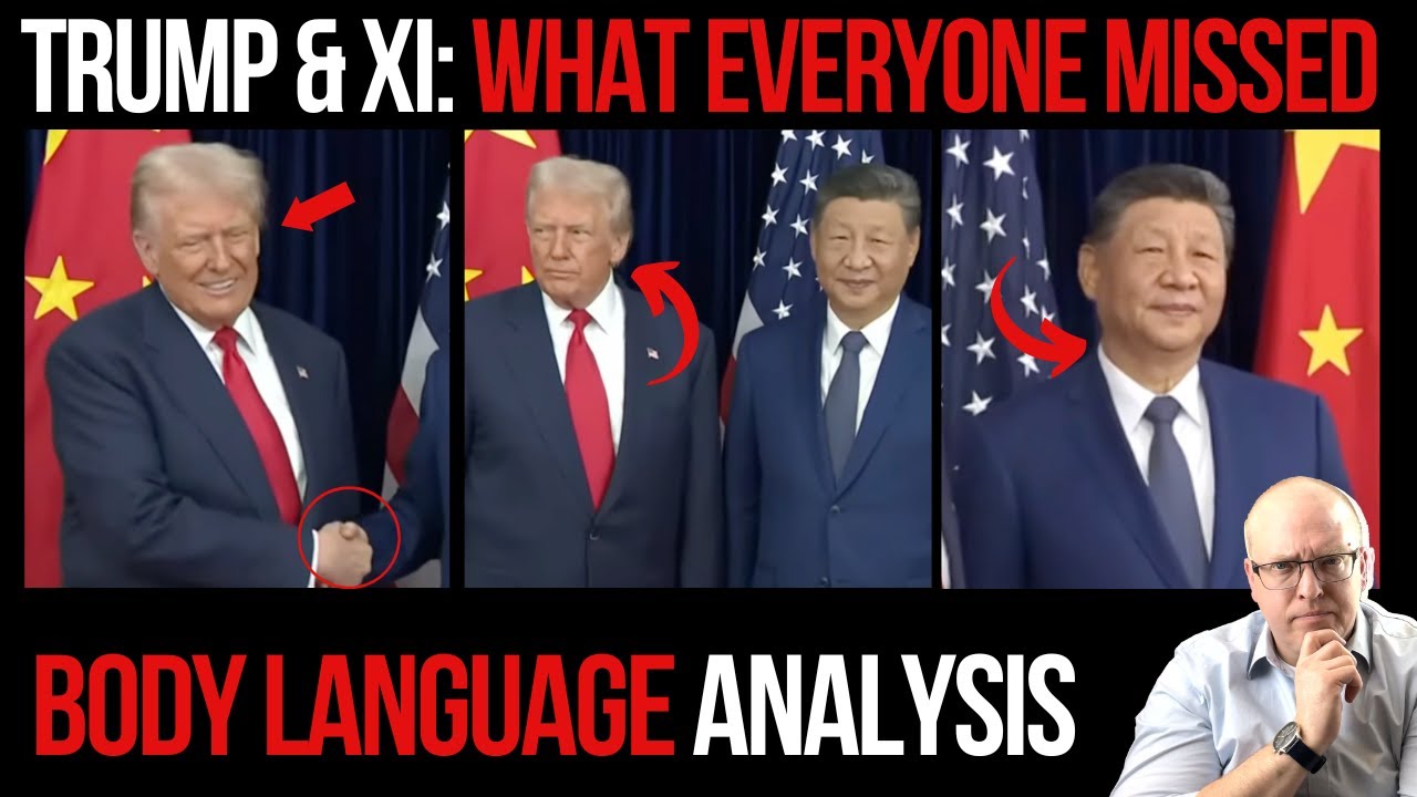 Trump and Xi Meet: What Everyone Missed Body Language Analysis