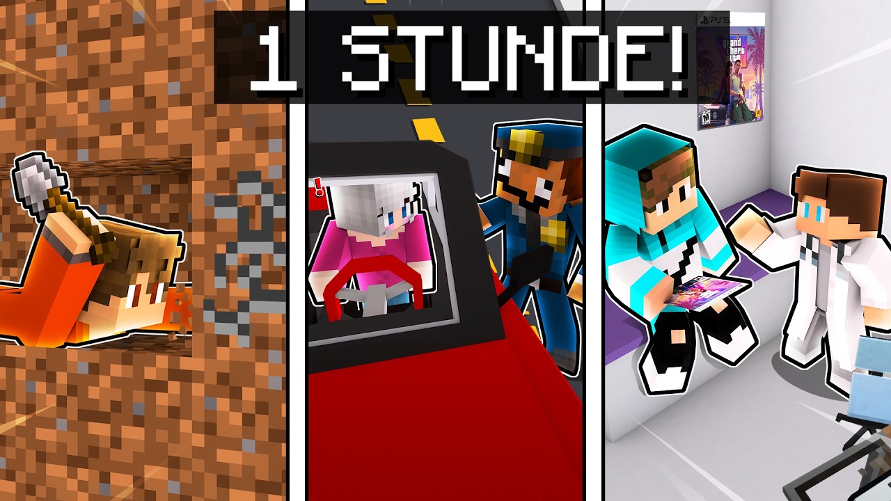 MEGASHORTS - 1 STUNDE! | Minecraft #MEGASHORTS