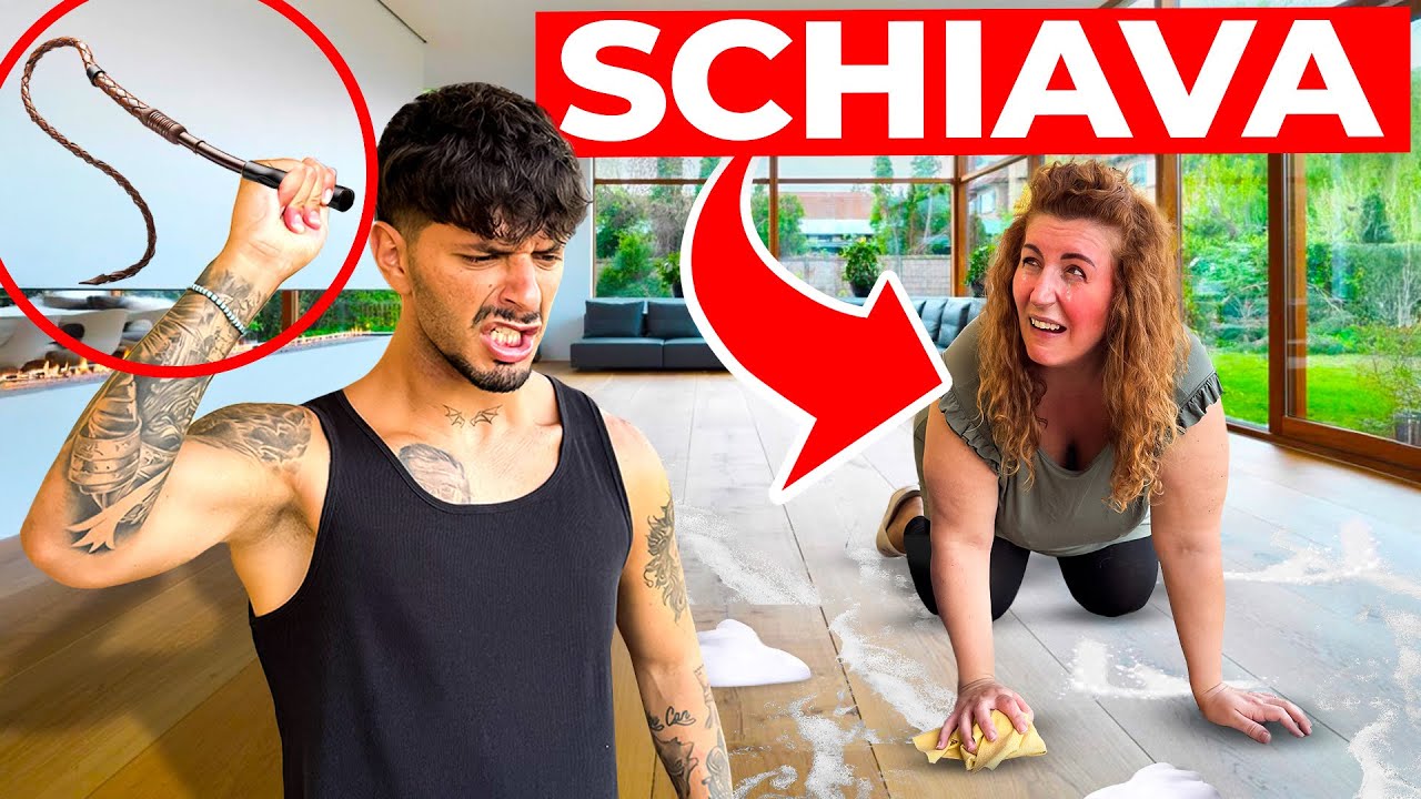 SCHIAVIZZO mia MADRE per 24 ORE | PRANK * finito male *😰😱
