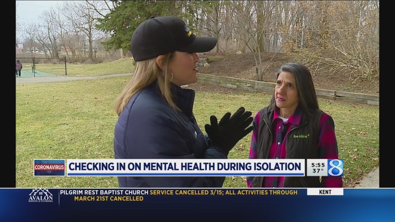 Checking in on mental health during isolation