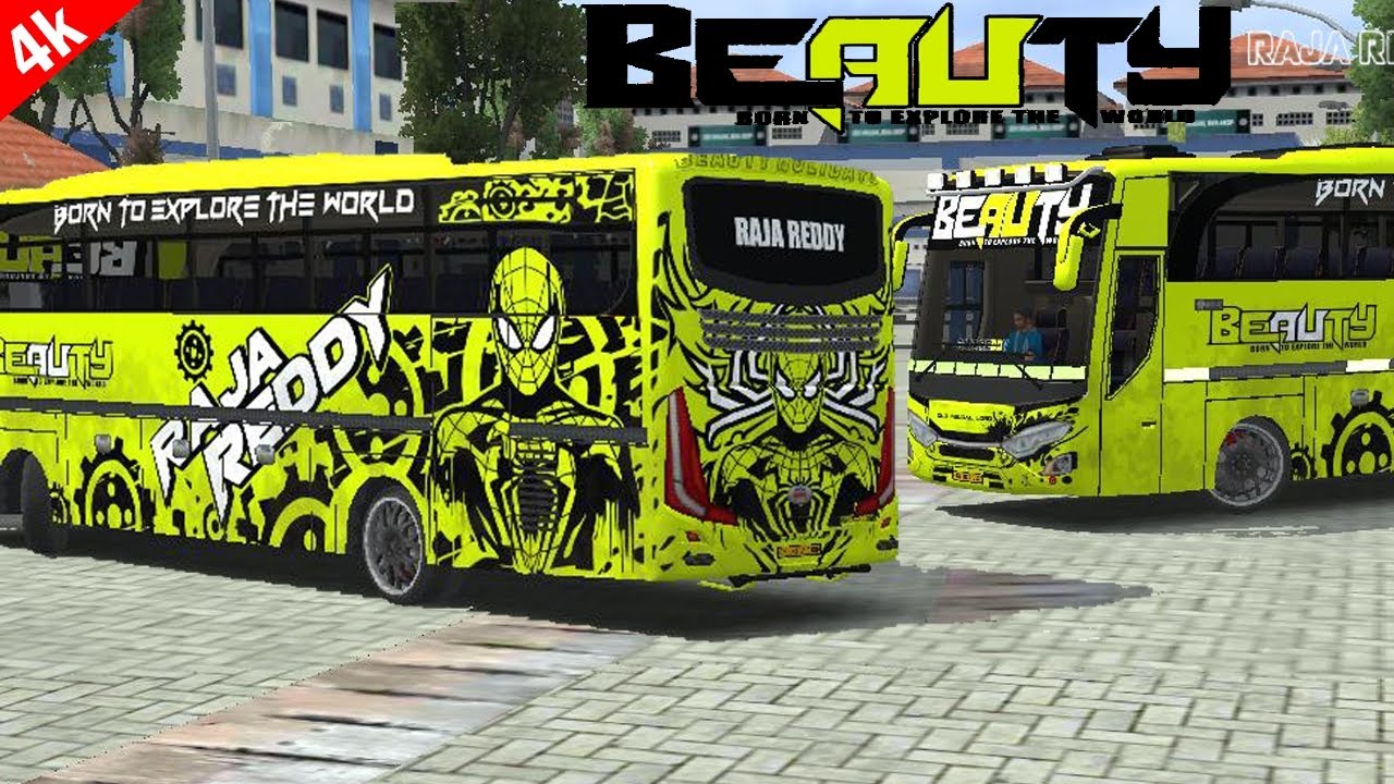 BEAUTY RAJAREDDY HD LIVERY💛 | 4K | | FOR BUSSID | |JETBUS |REXTON THE GOAT 