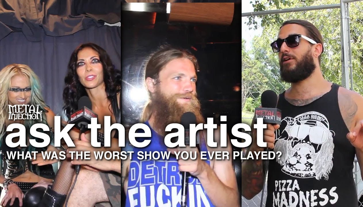MAYHEM FEST Worst Show You've Played? - ASK THE ARTIST on Metal Injection