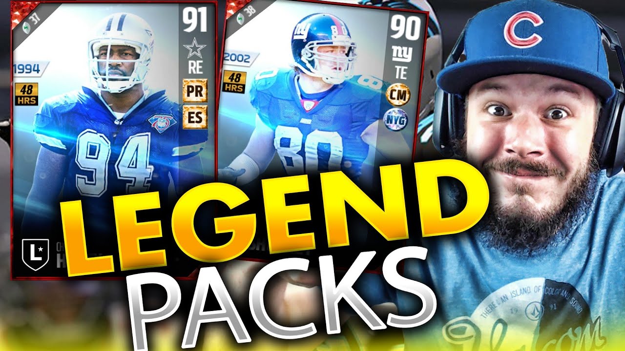 JEREMY SHOCKEY!! HUGE MADDEN 17 LEGEND PACK OPENING