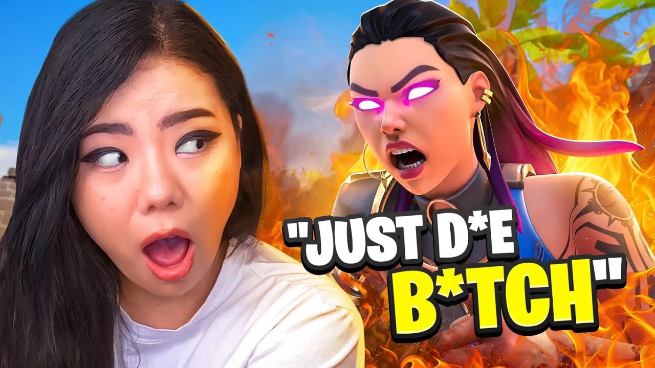 This Reyna Ragebaited for an entire game...