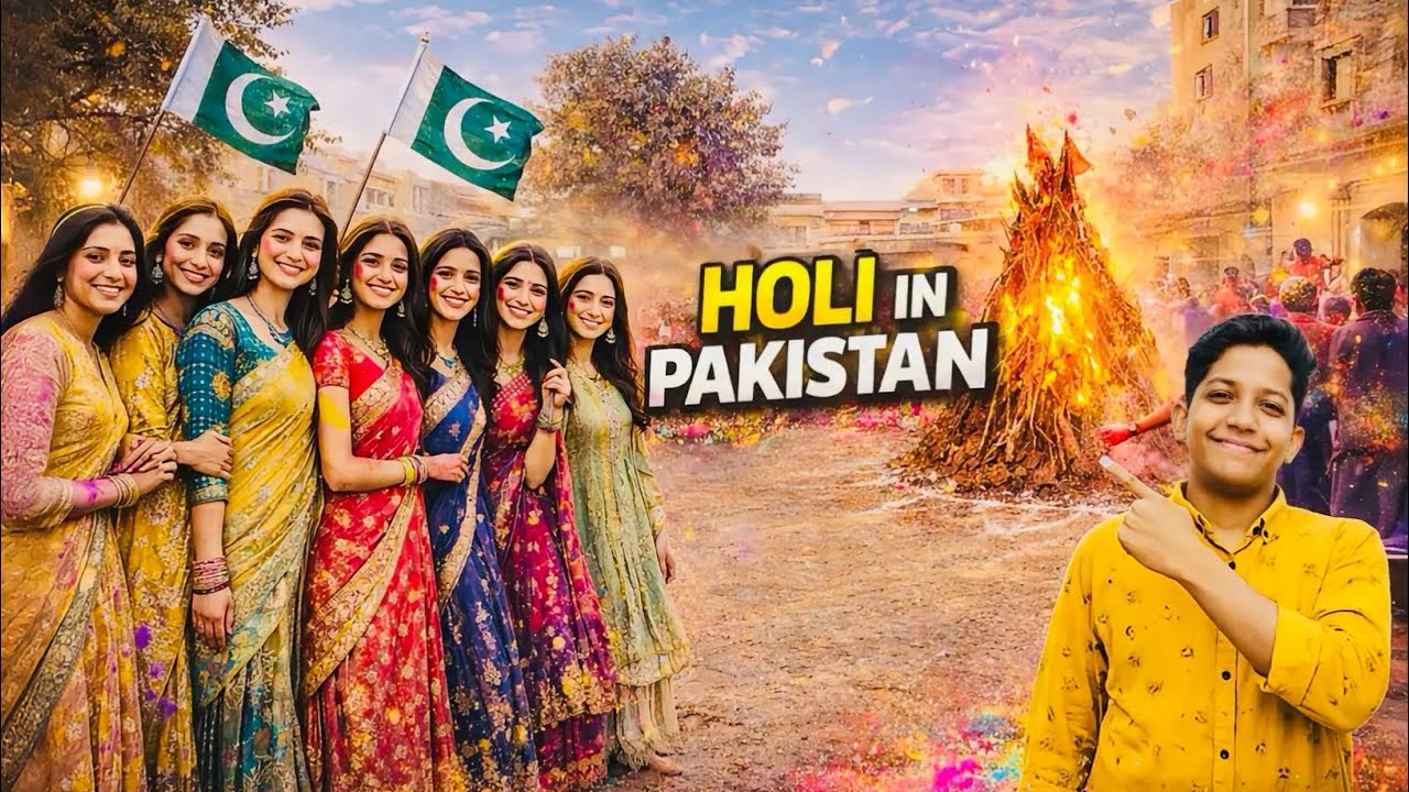 Holi Celebration in Pakistan 2026 | Hindu Festival in Pakistan (Vlog)