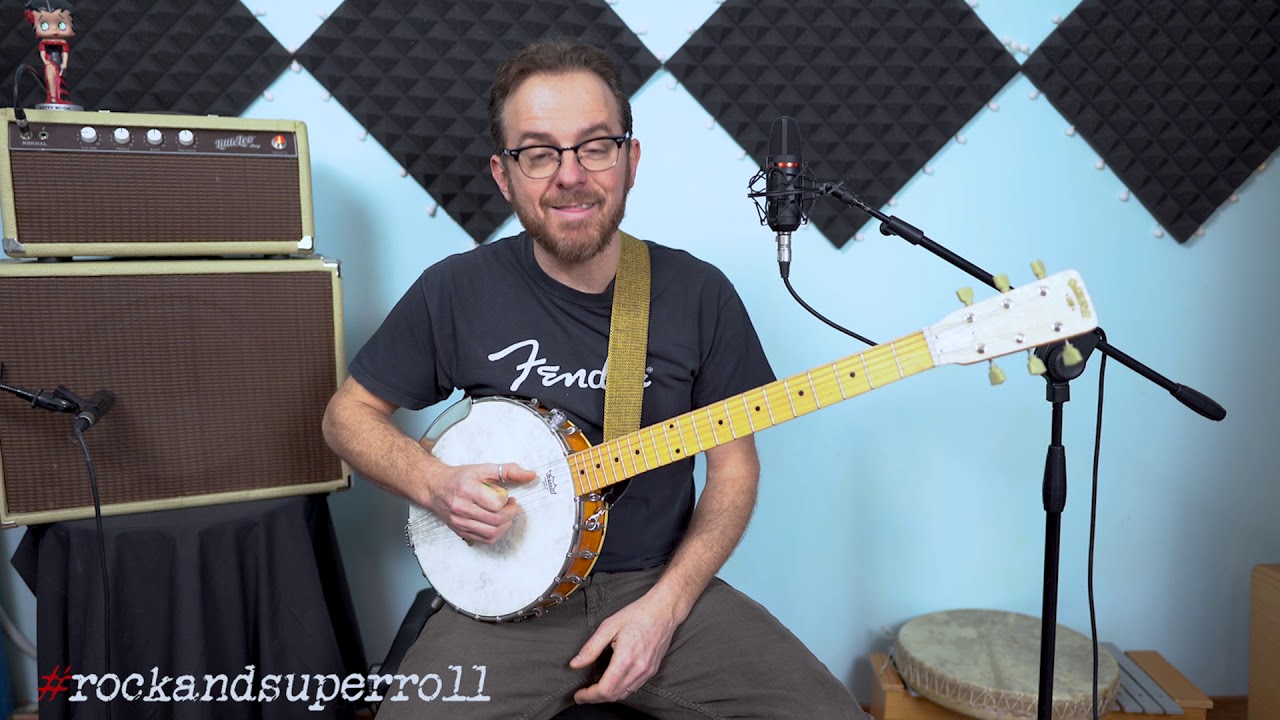 Banjo Gretsch G9460 Dixie 6 più pick up EMG ACB. Chitarra o Banjo?!