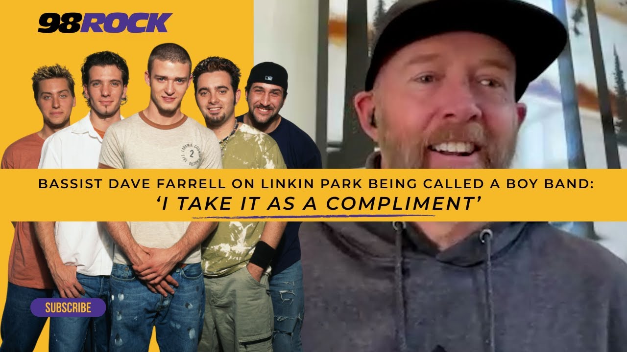 Dave Farrell on Linkin Park being called a boy band: ‘I take it as a compliment’