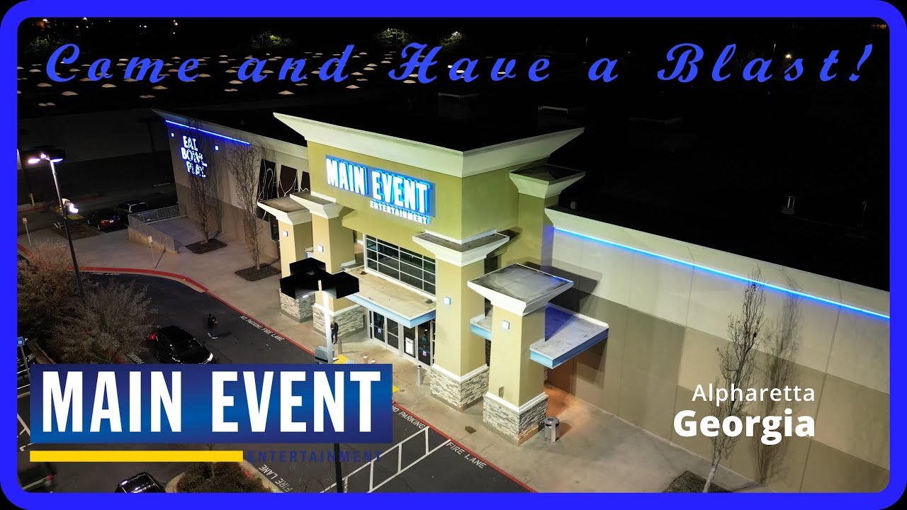 Come and Have a Blast at Main Event Alpharetta, GA  #maineventalpharetta #arcadefun #mainevent