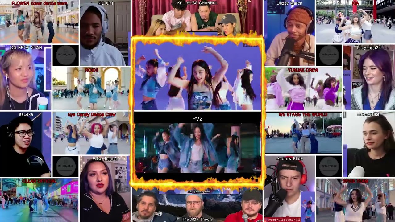 NewJeans (뉴진스) - Hype Boy PV1 [ reaction mashup ]