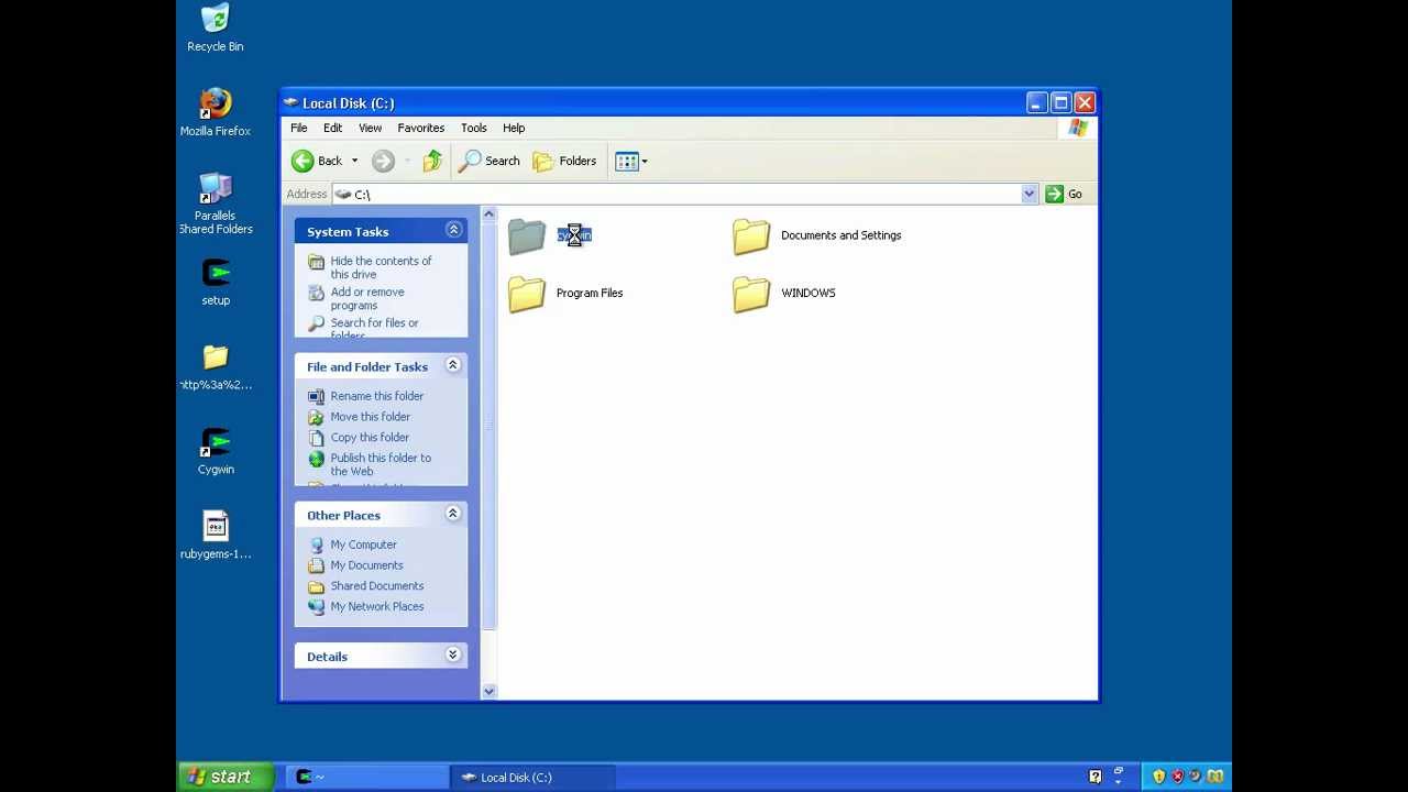 Install Ruby on Rails with Cygwin under Windows
