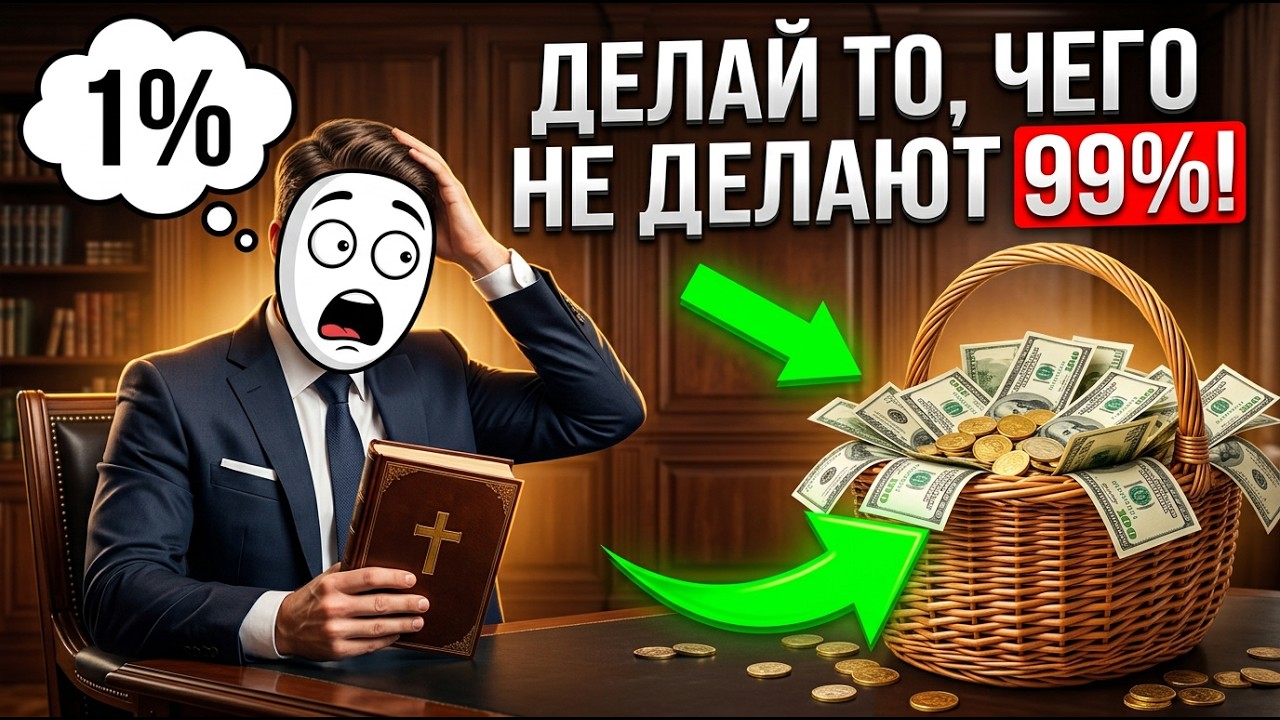 Мышление 1%: чему Библия учит о богатстве и успехе