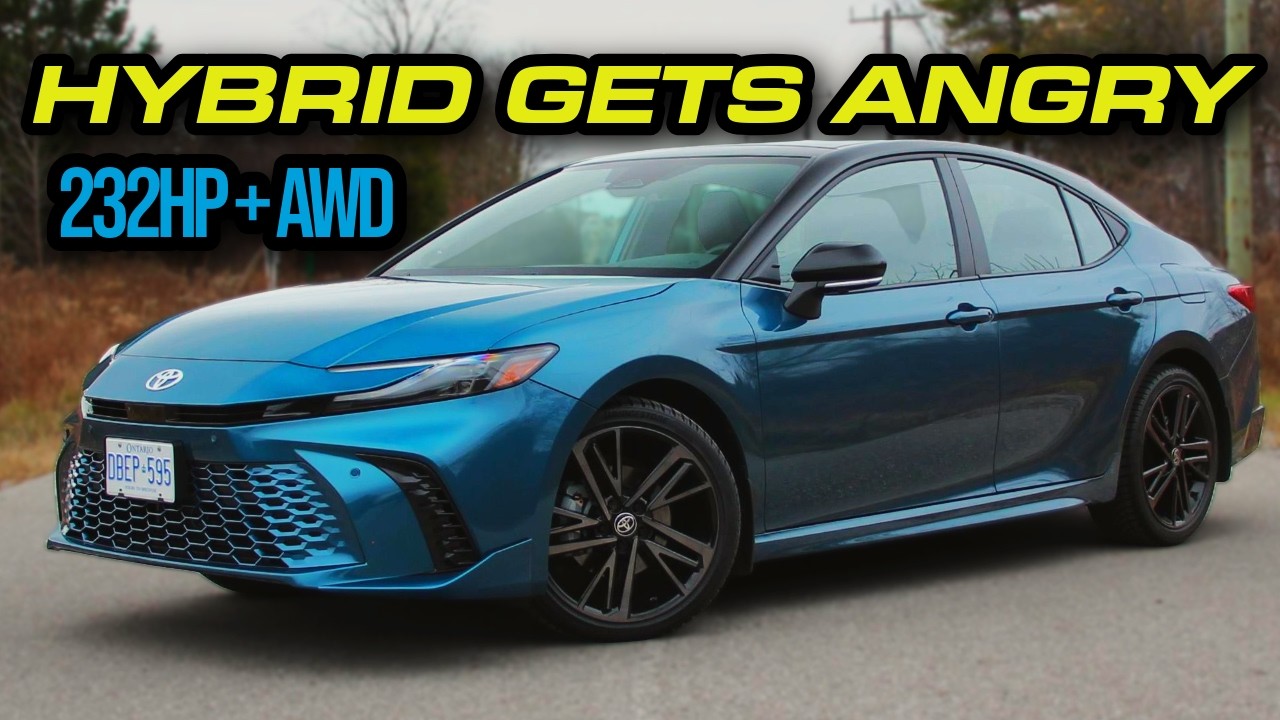 Toyota Camry XSE AWD 2025 года: гибрид, который вы ДЕЙСТВИТЕЛЬНО хотите