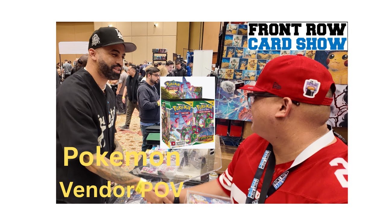 FIRST Show of the Year Went CRAZY 🤯 | Non-Stop Deals at Front Row Las Vegas | Pokemon Vendor POV