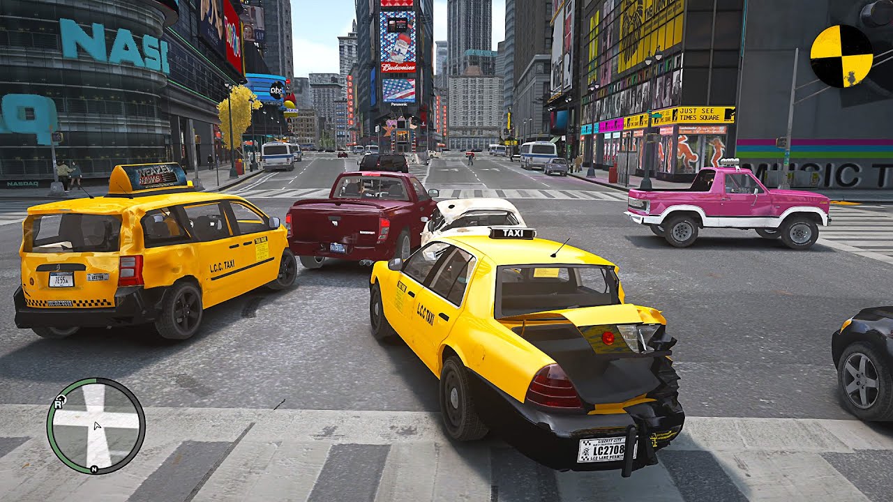 GTA 4 Crash Testing Real Car Mods Ep.6