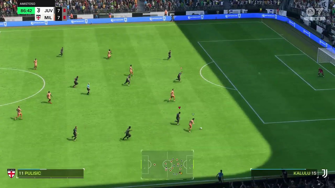Eu jogando EA SPORTS FC 25