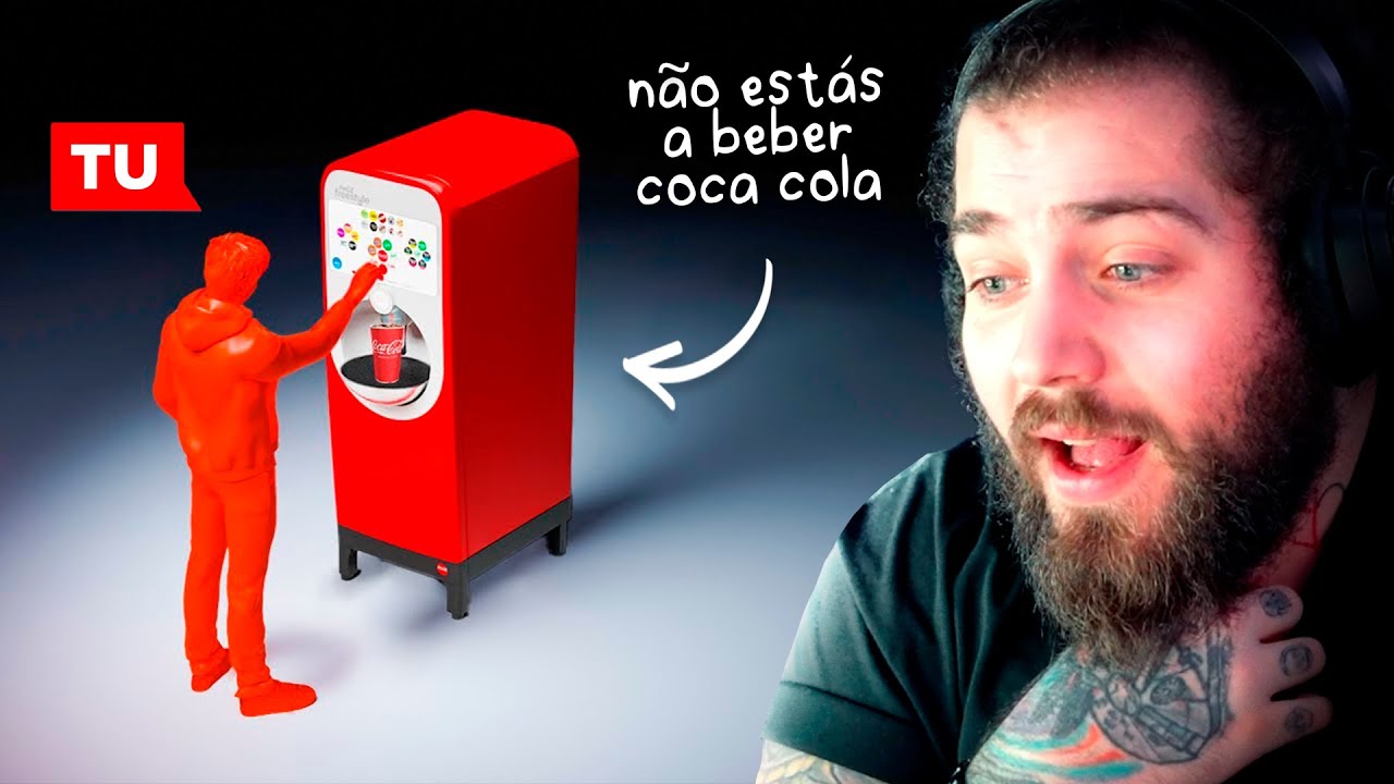 Esta máquina de Coca-Cola não é o que parece...