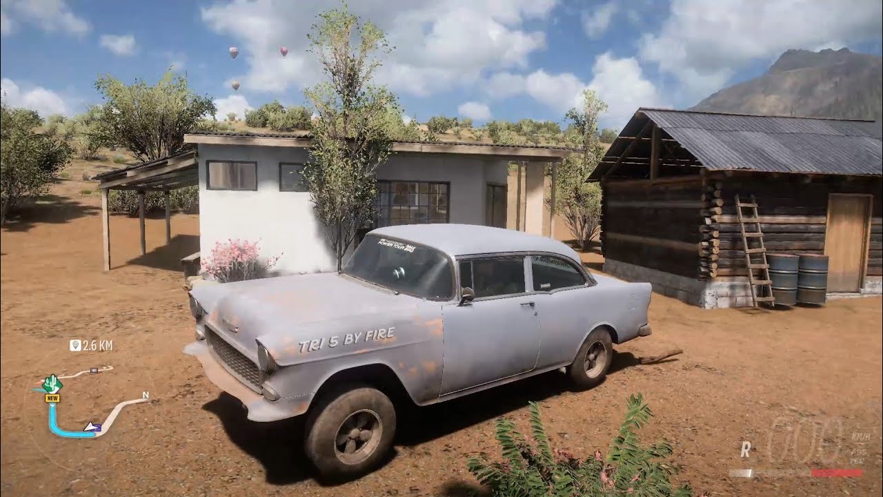 This 1955 Hoonigan Bel Air is a WHEELIE MONSTER! 🚀 (FH5 Gameplay)