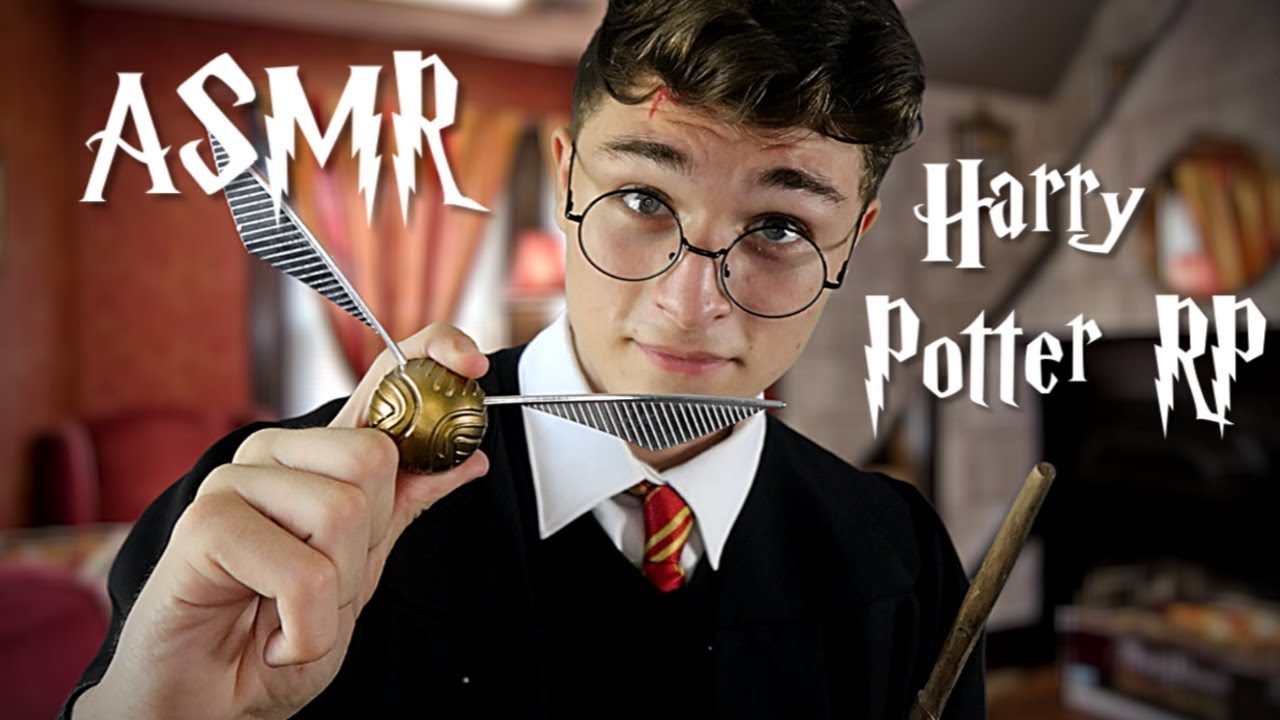 ASMR Гарри Поттер практикует свою магию | Ролевая игра