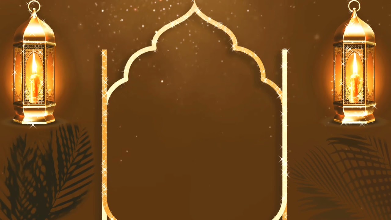 Islamic Background || Free Beautiful Islamic Animated Background || Free  Looped Background