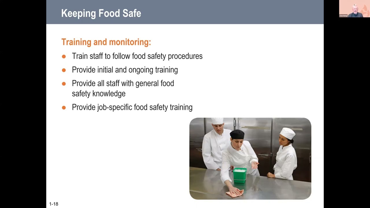 HTIM Training Week #7 Hillsdale - ServSafe Food Protection Manager, Part One