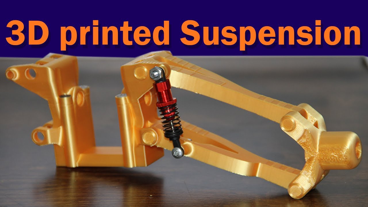 3D Printed Suspension... will it WORK?