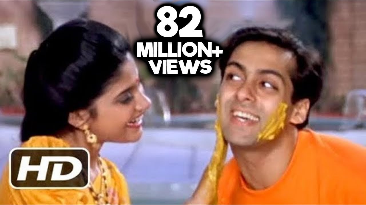 Dhiktana  1  - Blockbuster Bollywood Song - Salman Khan & Madhuri Dixit - Hum Aapke Hain Kaun