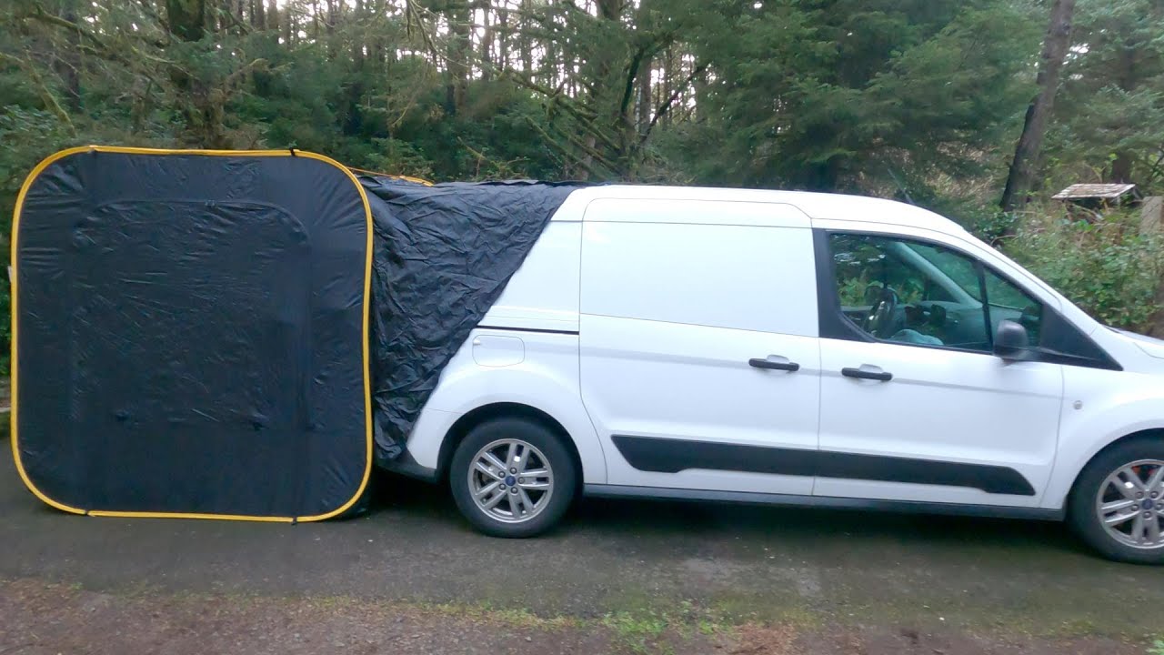 MOGICS Carsule TENT Review/Set-Up | 2 Person Pop-Up Cabin for Cars | SUV Van Tent Tailgate