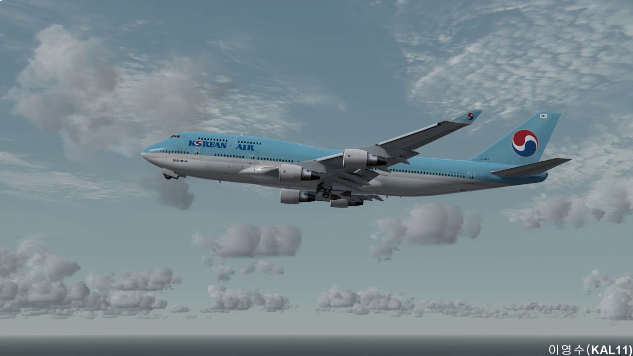 korean air B747-4B5