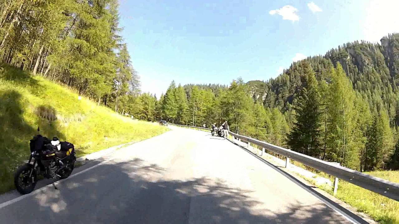 Passo Tre Croci with  Yamaha TDM 900 & GoPro Hero 2