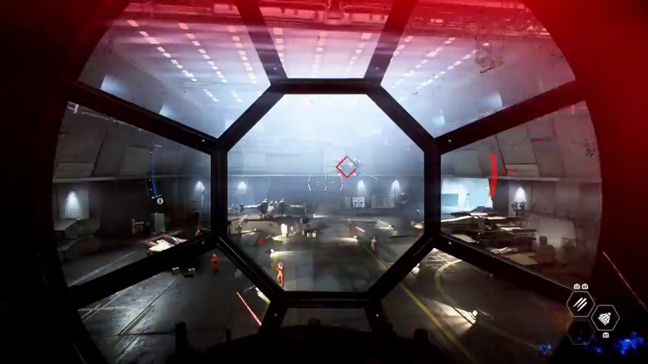 Star Wars Battlefront 2 Use Tie Fighter Assault Rebel Hangar