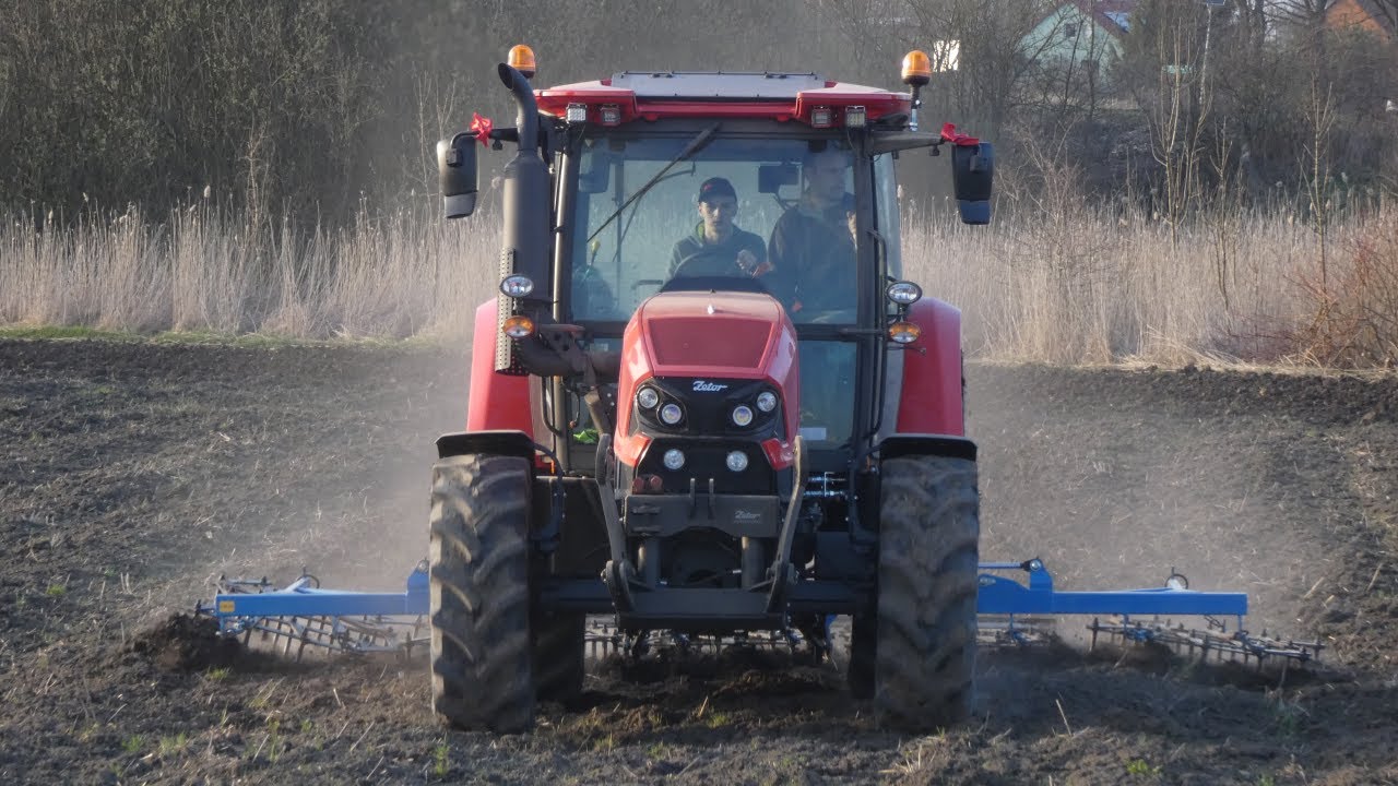 ✮Pierwszy Wjazd Nowego NABYTKU! ✔ Bronowanie 2023 ✮ Zetor Forterra HSX 120 & InterTech 5m✮