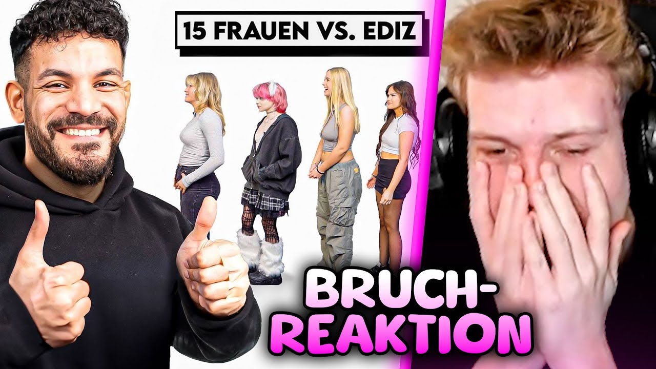 Der ULTRA-CRINGE - 15 Frauen vs. Ediz | nooreax Reaction