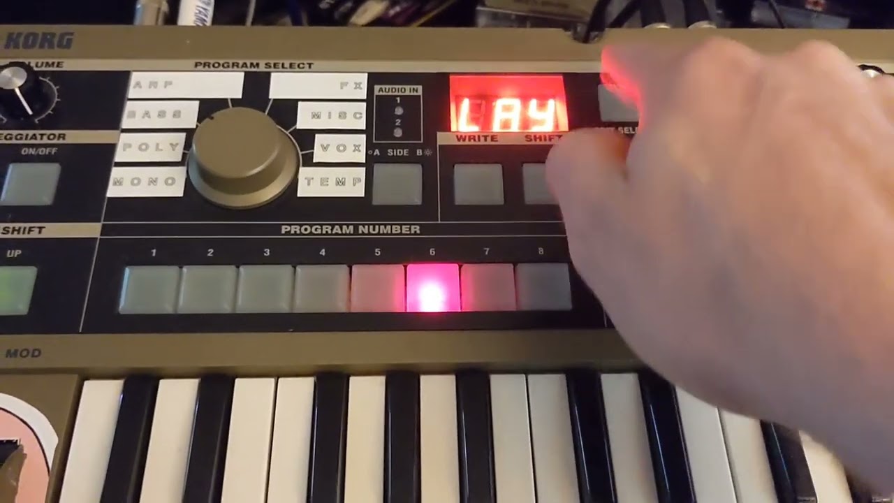 Microkorg bass tutorial