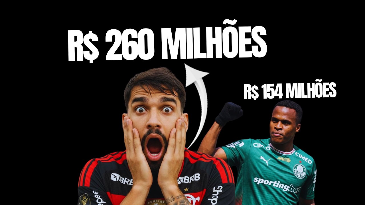 Por que o Flamengo não tem medo de gastar e o Palmeiras sim?