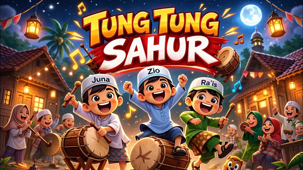 TUNG TUNG SAHUR | lagu seru - viral #fypシ 