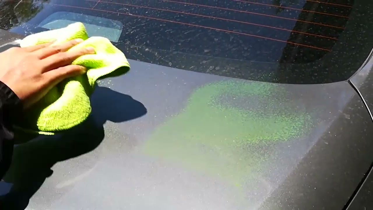 Pearl Green Waterless Car Wash Demo - Eco-Friendly Auto Detailing - Professional Car Care