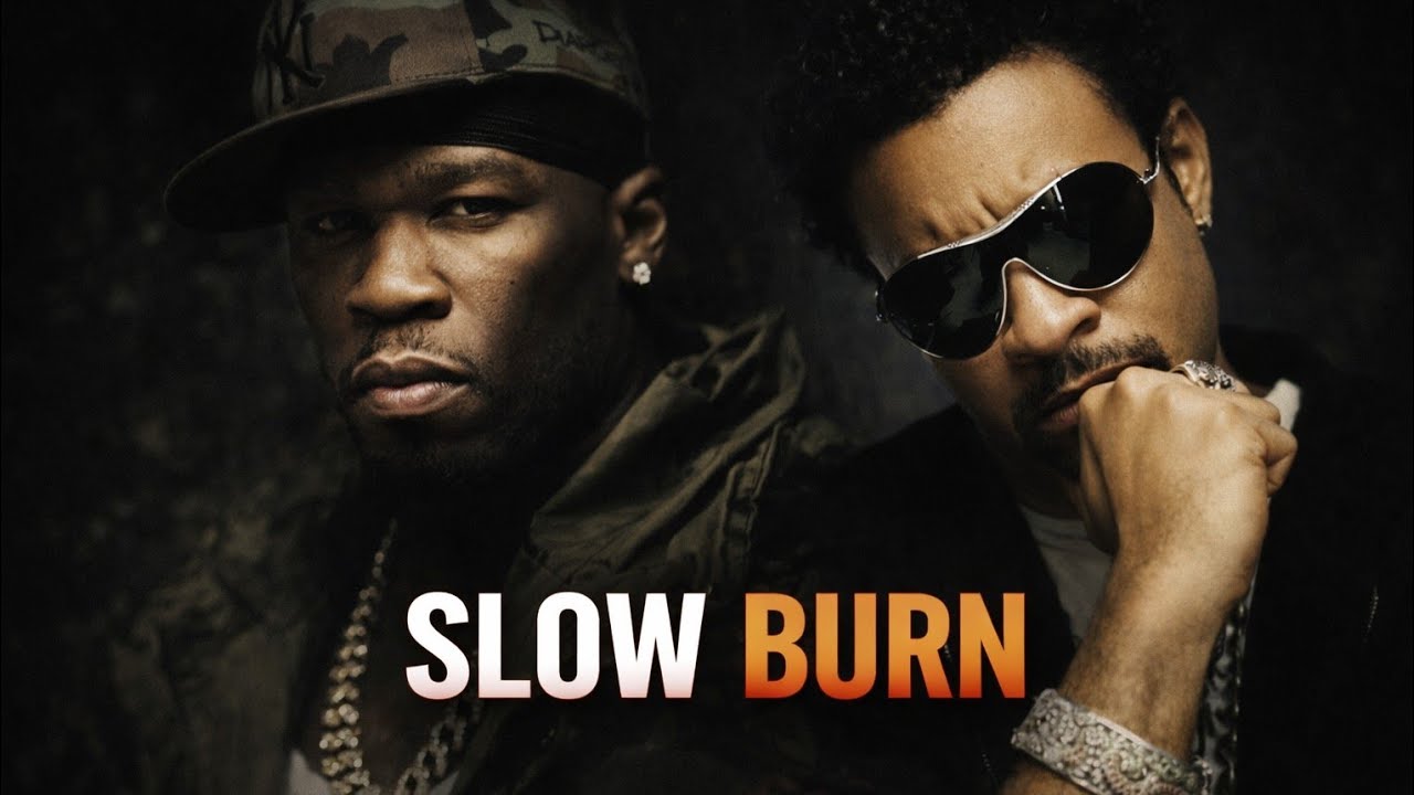 50 Cent ft Shaggy  (Hip-Hop × Dancehall)🔥🌑 Slow Burn – Modern Basshall  🌑🔥 #50cent #shaggy
