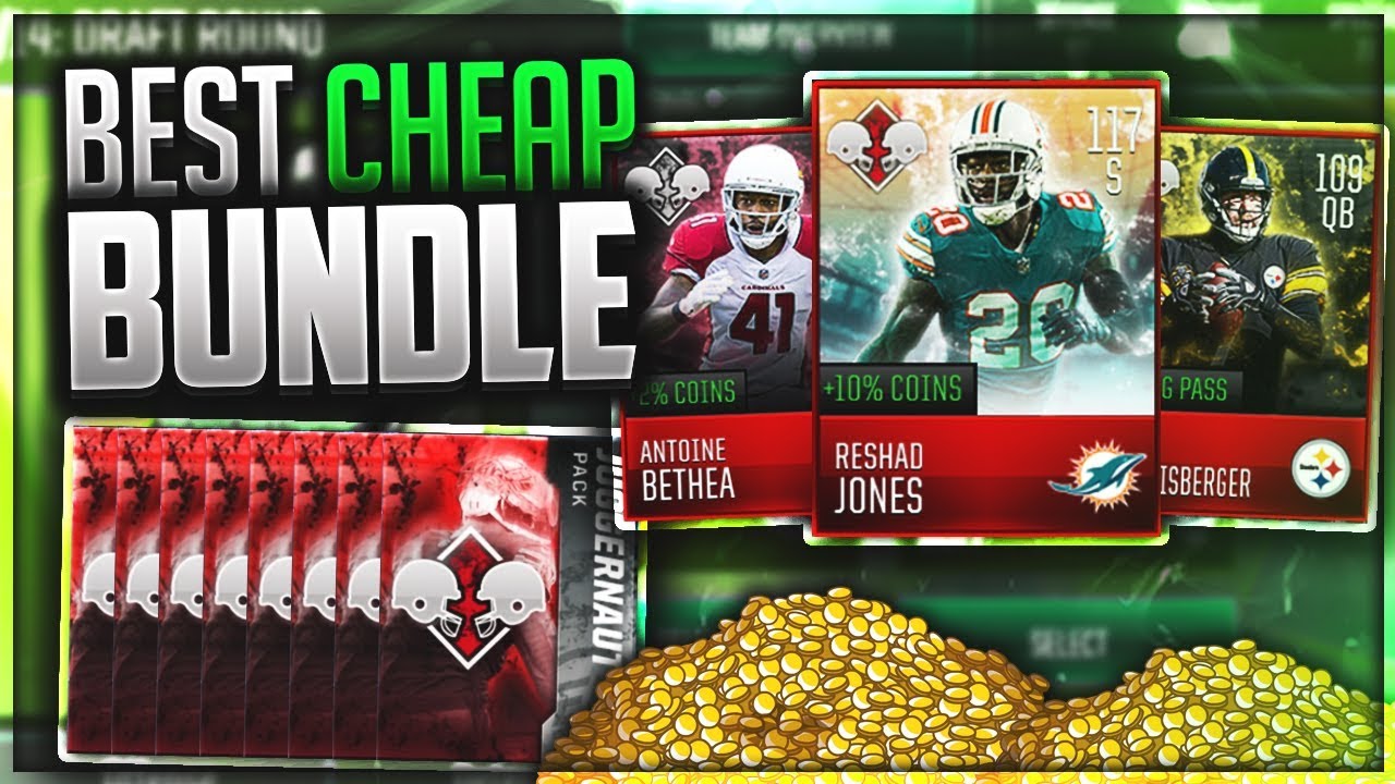 BEST CHEAP BUNDLE IN THE GAME?! JUGGERNAUT Madden Mobile 18 Pack Opening