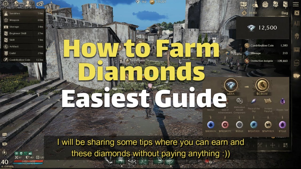 Night Crow How to Farm Diamonds in Easy Steps