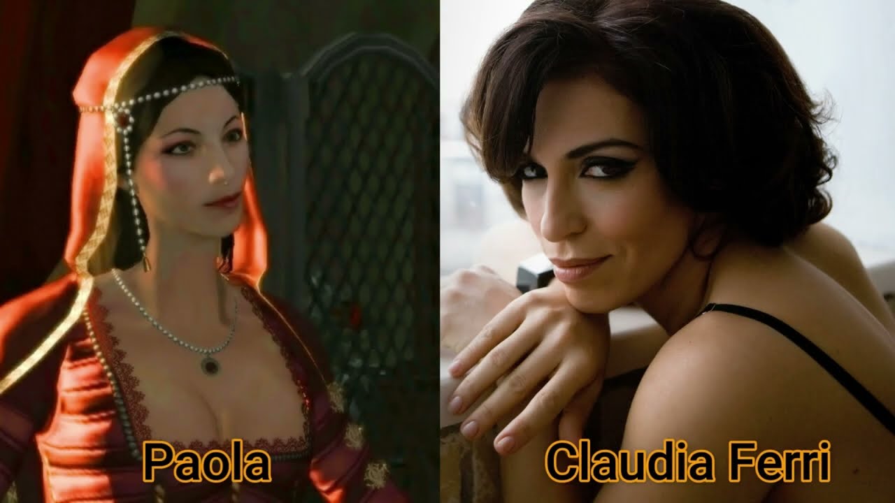 Character and Voice Actor - Assassin's Creed II - Paola - Claudia Ferri