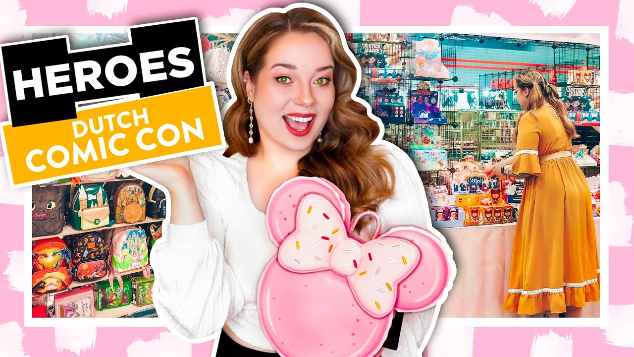 DUTCH COMICCON 2023 VLOG & SHOPLOG !! 🥳🛍️