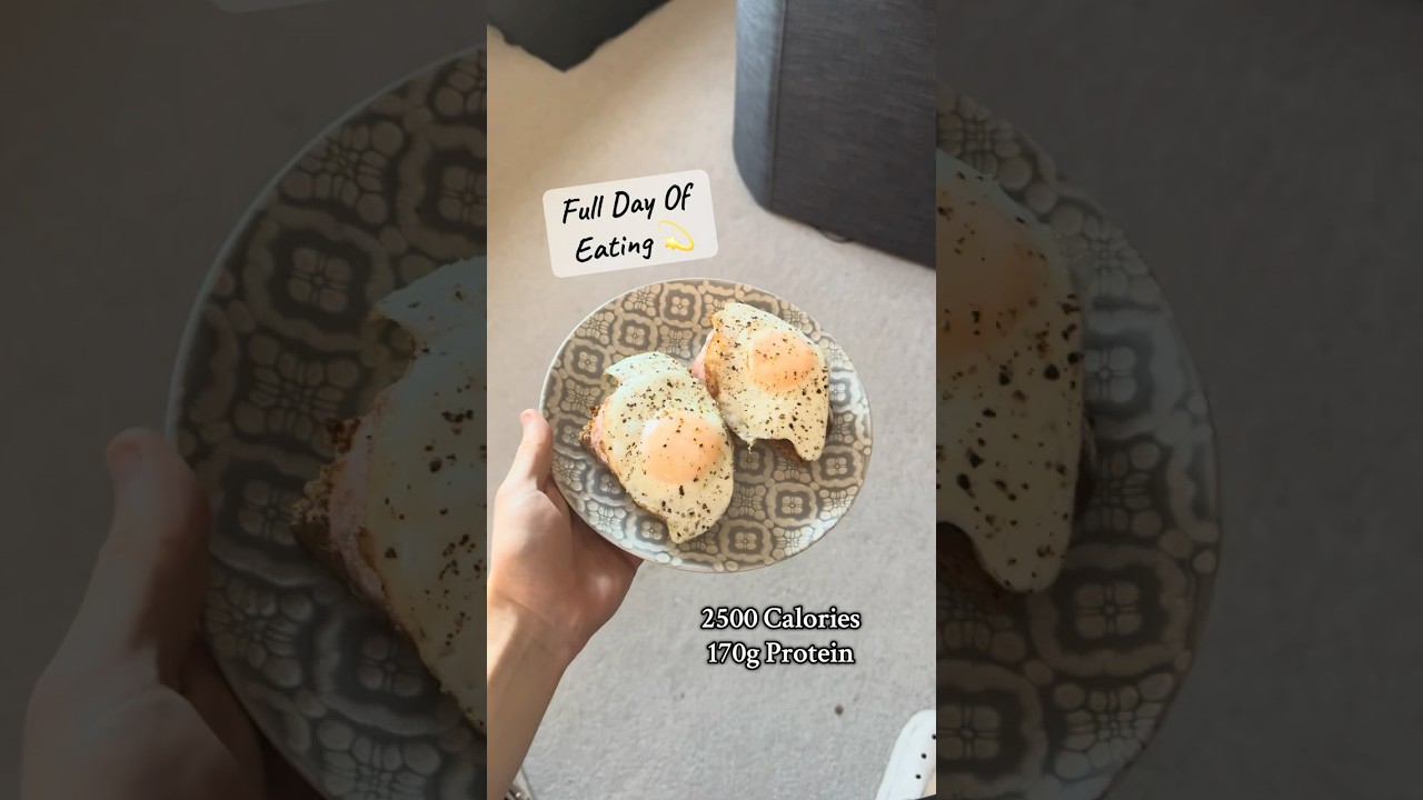 Full Day Of Eating! 2500 Calories, 170g Protein. 