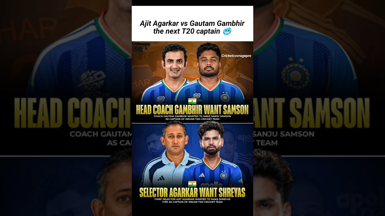 Gautam Gambhir vs Ajit Agarkar 🥶#india  #viratkohli