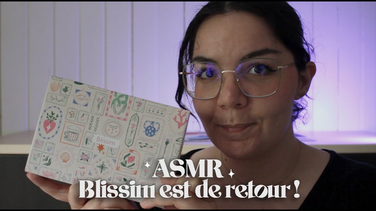 ASMR BLISSIM MAI 2025 🌷 Découverte des produits + sons relaxants